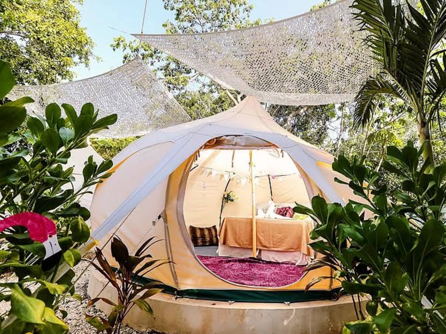Tent in Mexico